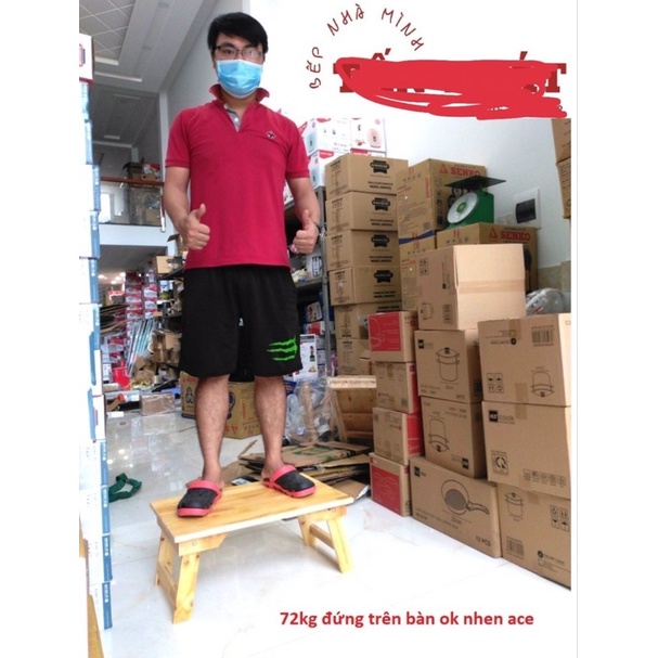 bàn gấp gỗ