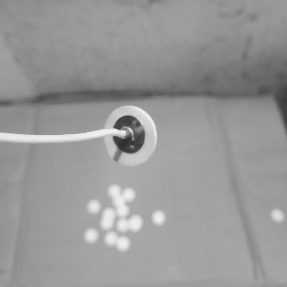 YIYU Đế Nến Hai Mặt Bằng Xốp Viscose Tự Làm