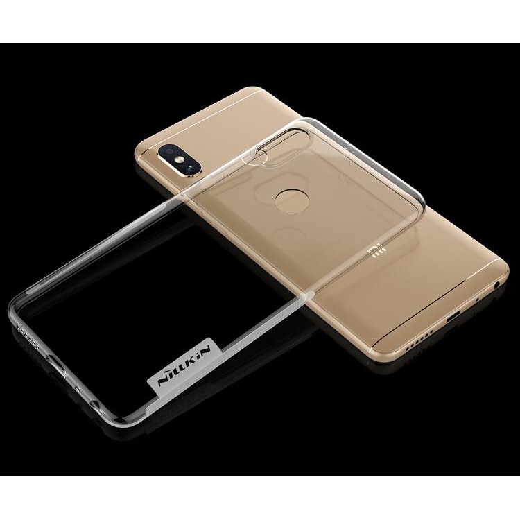 Ốp Lưng Silicon Nillkin Cho Xiaomi Redmi Note 5 Pro (Trong Suốt)