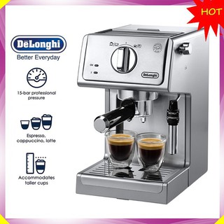 Máy pha cà phê Espresso thương hiệu Delonghi ECP36.31 - Công suất đầu vào: 1100W - Hàng Nhập Khẩu  S1