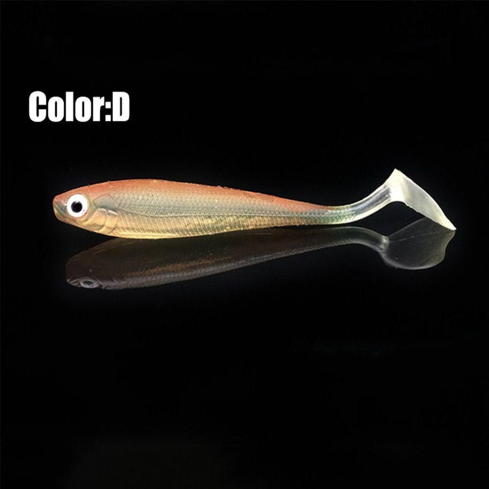 SUYO Set 5 Mồi Câu Cá Giả Hình Con Sâu Kích Thước 9cm 5g