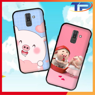 Ốp lưng Samsung Galaxy J8 / J7 Plus / J7 Pro /J7 Prime / J6 Plus / J6 / J4 hình Heo Con Dễ Thương 02
