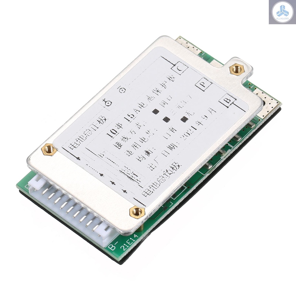 Bảng Mạch Bảo Vệ Pin Li-ion 10S 15A 36V/37V BMS/PCB/PCM Dành Cho Xe Đạp Điện