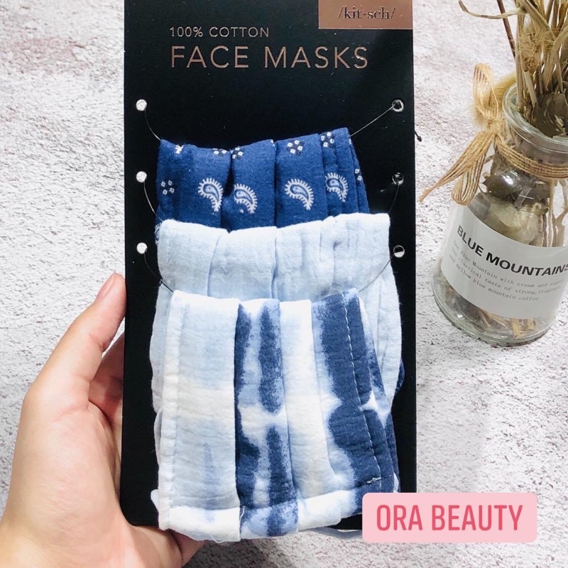 Khẩu trang vải KITSCH Cotton Face Masks