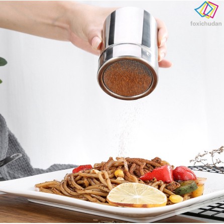 Lọ rắc cacao inox xịn