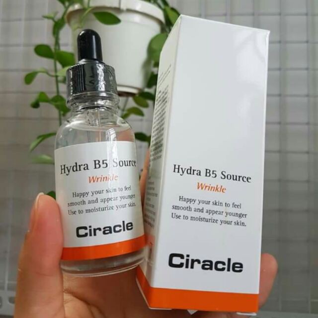 [NHẬP KHẨU CHÍNH HÃNG] SERUM B5 CIRACLE Dưỡng Ẩm Phục Hồi Da Tổn Thương, Chống Lão Hóa Serum Ciracle Hydra B5 Source 30m