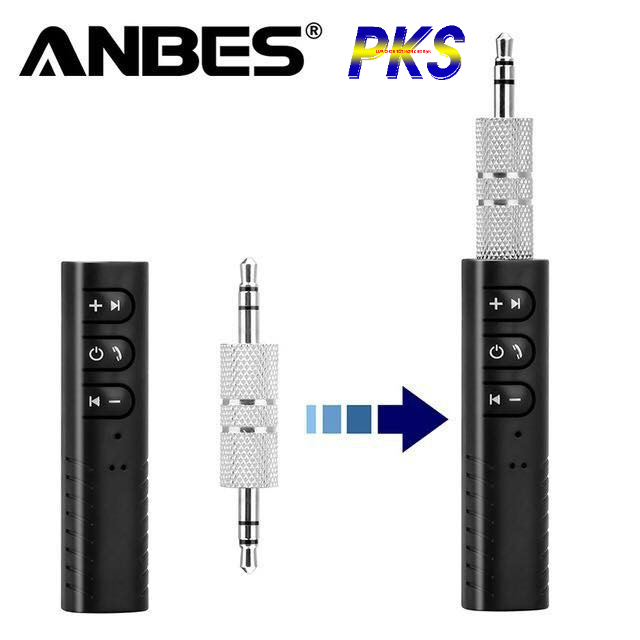 Car Bluetooth Receiver Biến Loa Thường Thành Loa Bluetooh (Có Pin)