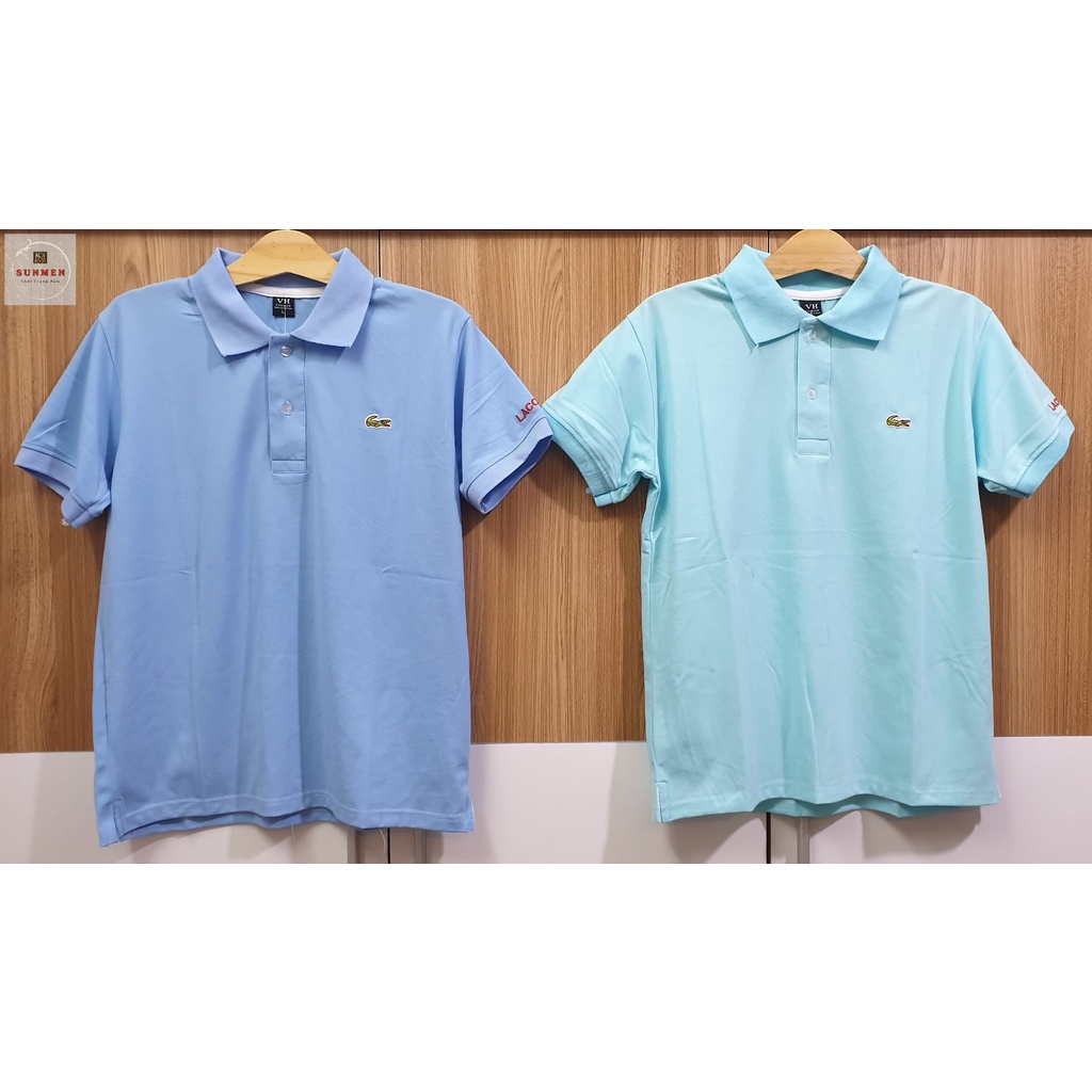 [HCM] Áo Thun Nam Polo Cao Cấp Cá Sấu Chất Liệu Cotton Co Giãn 2 Chiều Form Chuẩn Nhiều Màu Đa Dạng Size Từ 50-80kg