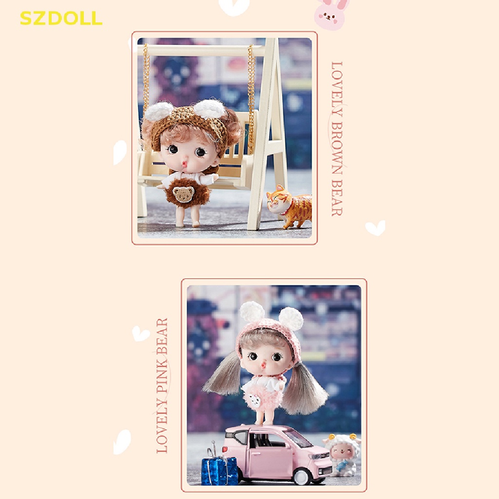 Búp Bê Đồ Chơi Mini Dễ Thương Cho Bé Gái OB11