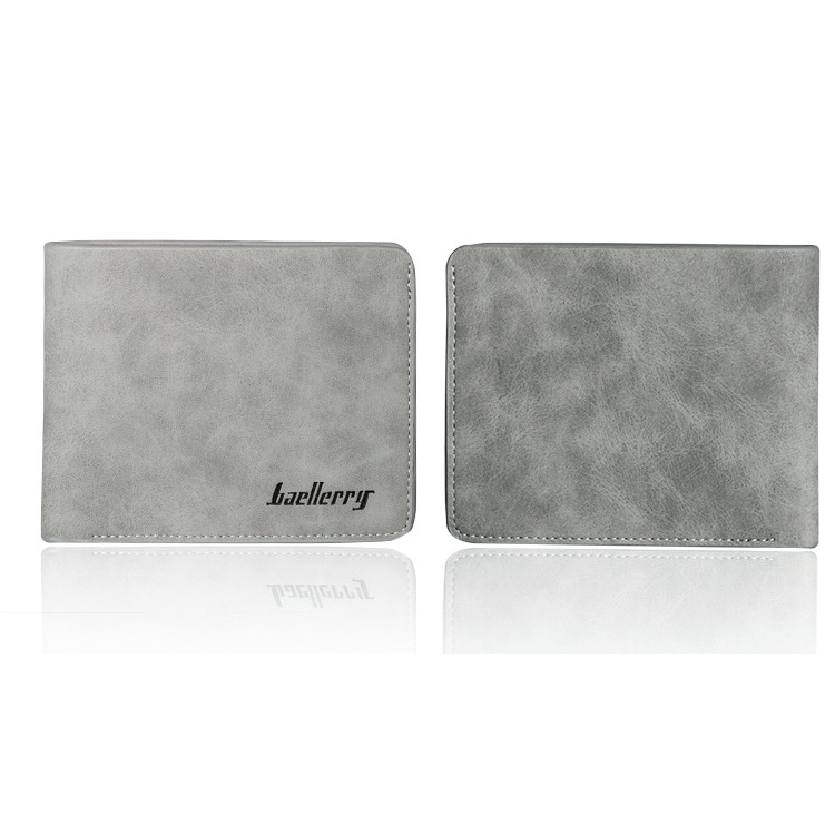 Ví nam cao cấp ,Ví da nam dáng đứng đựng tiền và thẻ mini nhỏ gọn da lộn có hộp đẹp chất - Mã sản phẩm: VN01