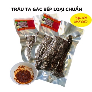 1kg thịt trâu gác bếp loại xịn nhất - tặng kèm chẩm chéo chuẩn vị