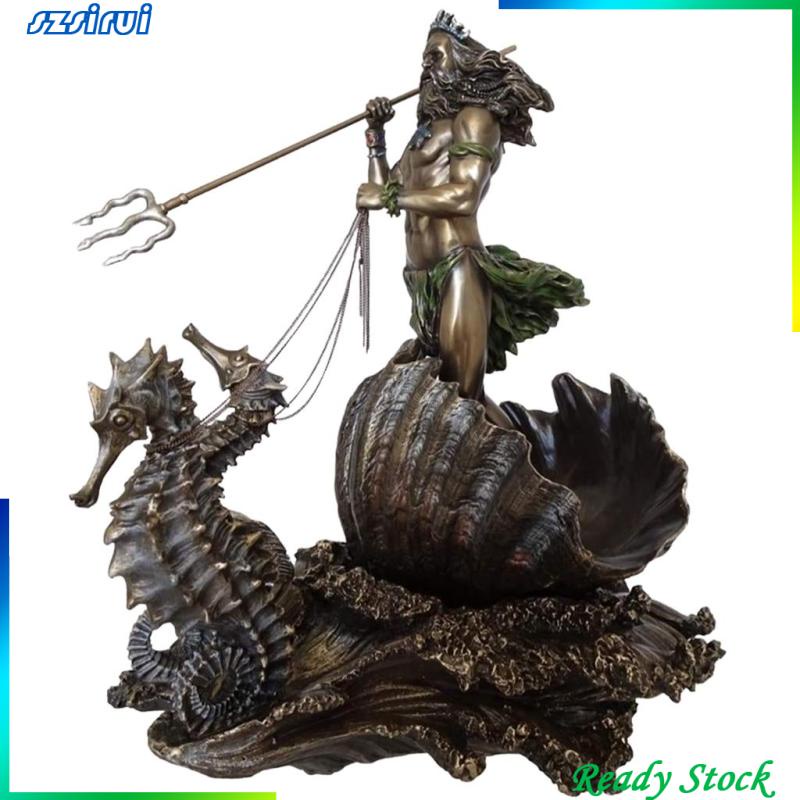 Đồ trang trí Tượng Thần Biển Hy Lạp Trang Trí Nhà Cửa