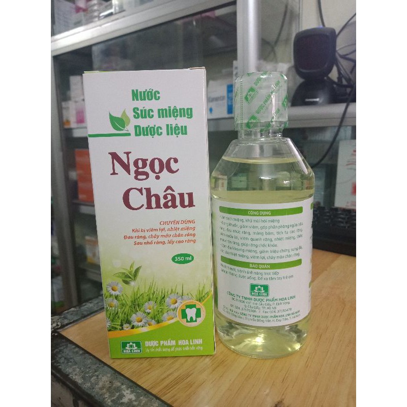 Nước súc miệng Ngọc châu 350ml