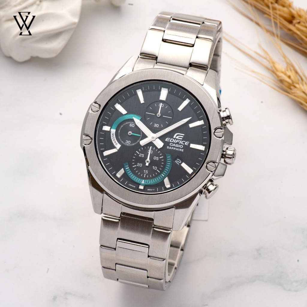 Đồng Hồ Điện Tử Nam Casio Edifice WATCHSTORE EFR-S567D-1AVUDF, Mặt Kính Khoáng 45.4mm, Dây Kim Loại, Vỏ Thép Không Gỉ