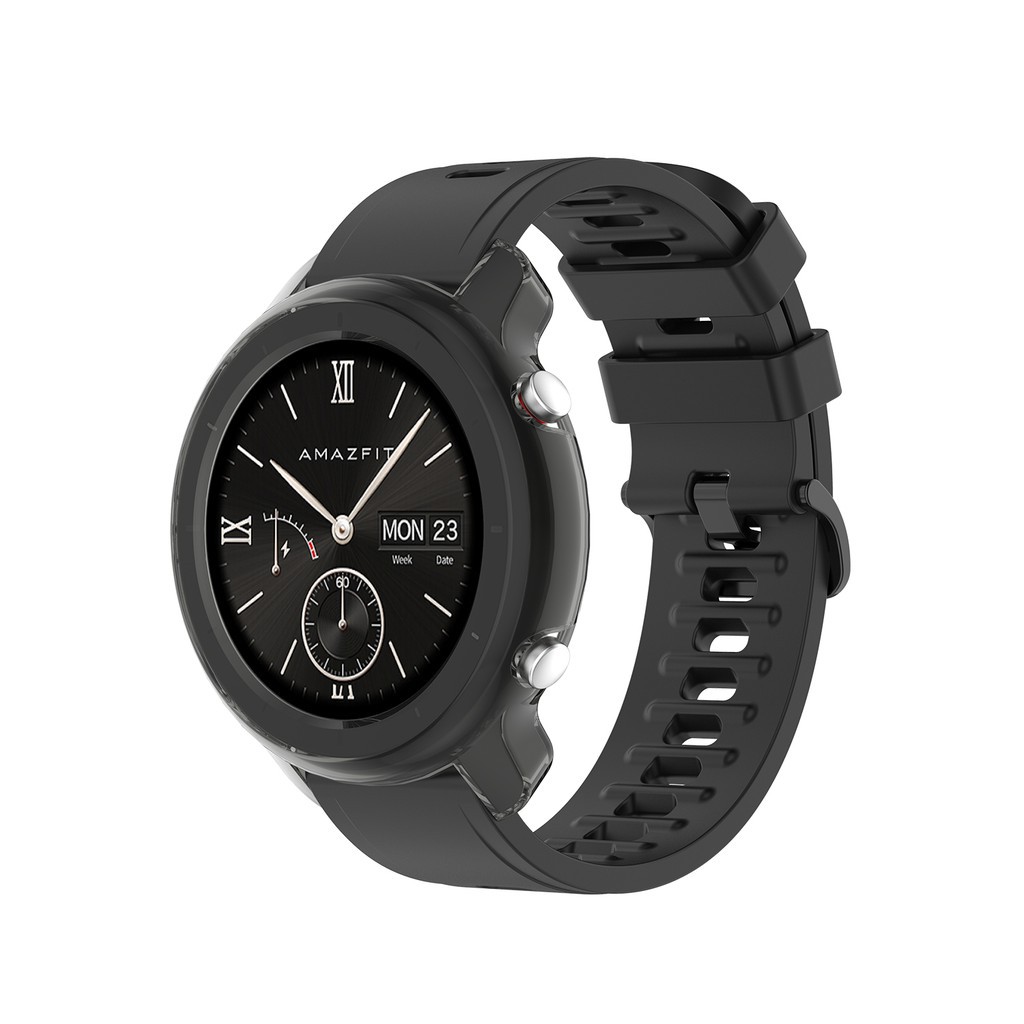 XIAOMI AMAZFIT Vỏ Bọc Tpu Trong Suốt Siêu Mỏng Bảo Vệ Cho Đồng Hồ Thông Minh Xiaomi Huami Amazfit Gtr 42mm 47mm