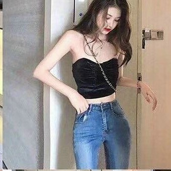 [Siêu ♥ Xinh ] Áo bra nhung cúp ngực chất đẹp  Mã LM BR857