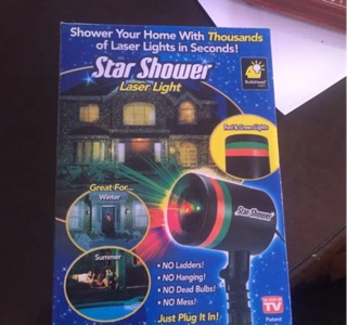 ĐÈN LED CHIẾU TRANG TRÍ LASER MINI STAR SHOWER