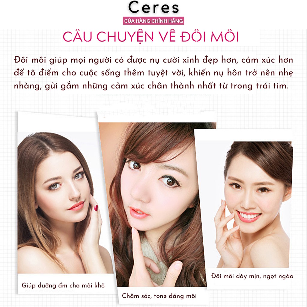 Mặt Nạ Môi 💋𝑭𝒓𝒆𝒆𝒔𝒉𝒊𝒑💋 Mask Môi Bioaqua Nội Địa Trung | BigBuy360 - bigbuy360.vn