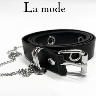 Thắt Lưng Dây Nịt Dập Lỗ Dây Xích Nữ - La mode