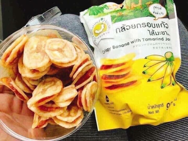 Chuối kẹp me Thái Lan 90gr