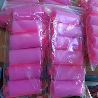 Sỉ 10 Túi lô mút 6 chiếc màu hông dùng để uốn tóc - SP000730