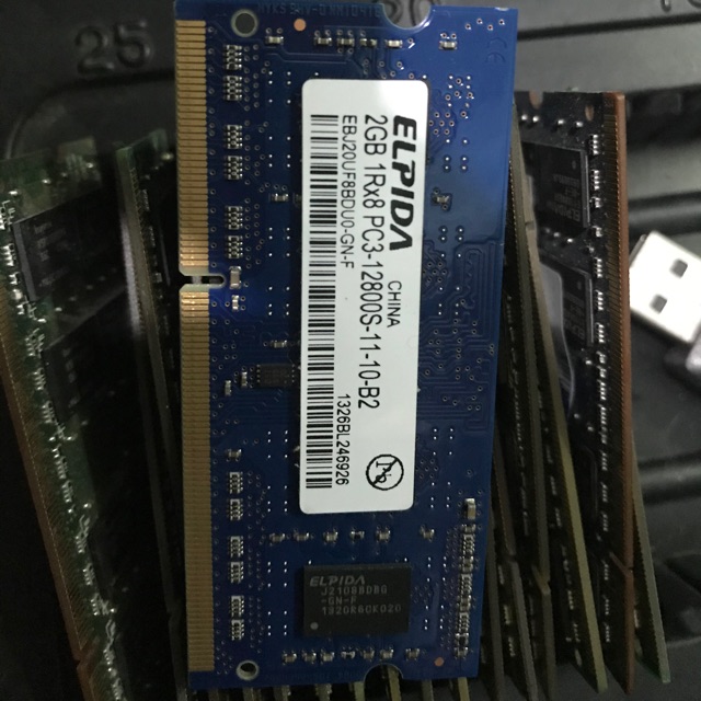 Ram laptop ddr3 2gb 1333 1600