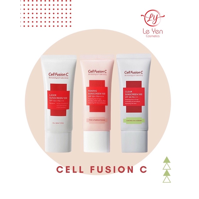 Kem chống nắng Cell Fusion C  nâng tông da 50ml [Chính Hãng]