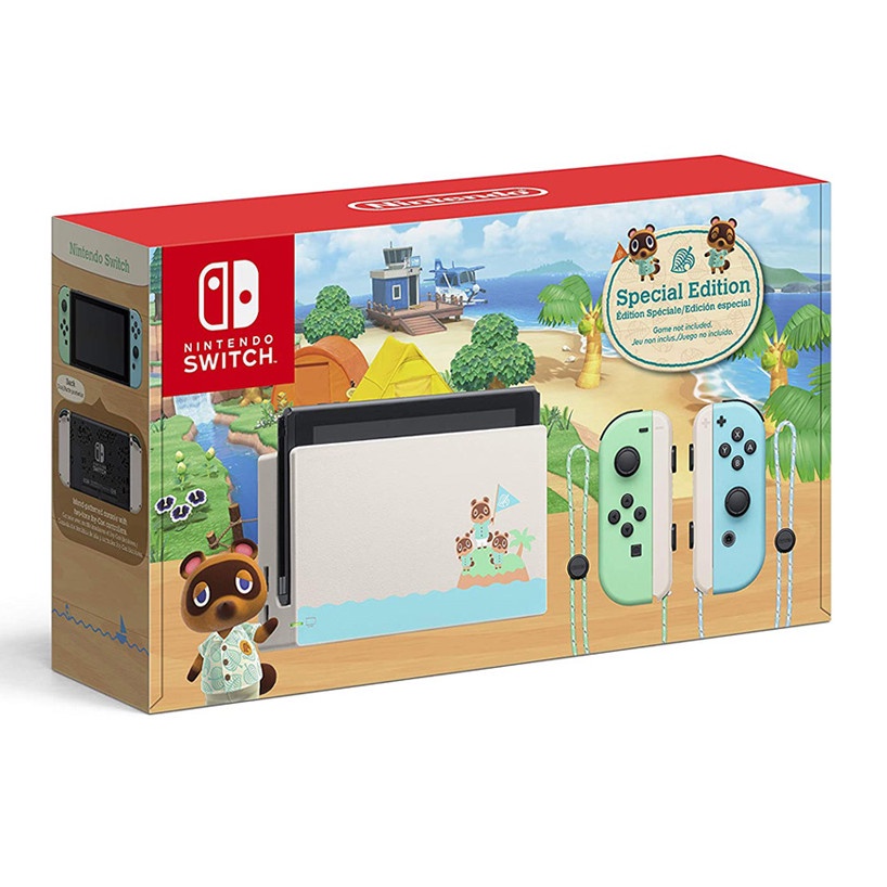 MÁY GAME NINTENDO SWITCH ANIMAL CROSSING NEW HORIZONS EDITION- HÀNG NHẬP KHẨU