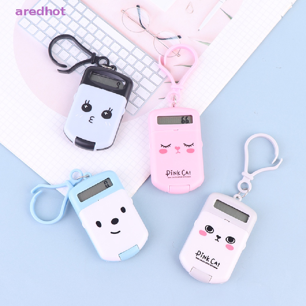 Máy Tính Mini Kèm Móc Khóa Hình Máy Tính Sáng Tạo Mới
