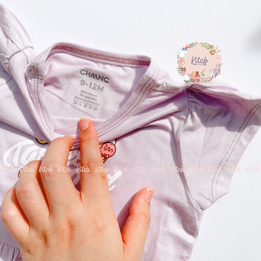 CHAANG Bộ babydoll Active bé gái