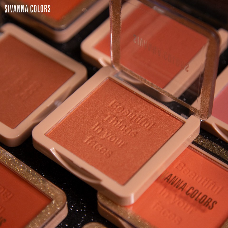 Phấn Má Hồng Sivanna In The Peach Pro Cheek HF6038