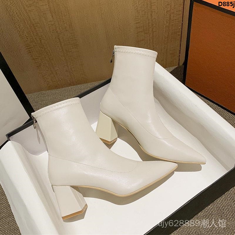 Giày bốt mỏng mũi nhọn cao gót thời trang 2020 dành cho nữ | BigBuy360 - bigbuy360.vn