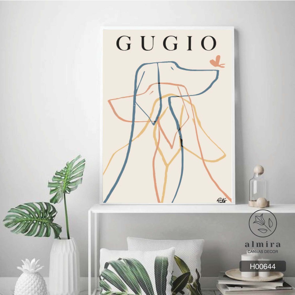 🥔 Tranh treo đơn giản bằng vải canvas siêu nhẹ - tặng đinh treo tường 3 chân [H006] | BigBuy360 - bigbuy360.vn