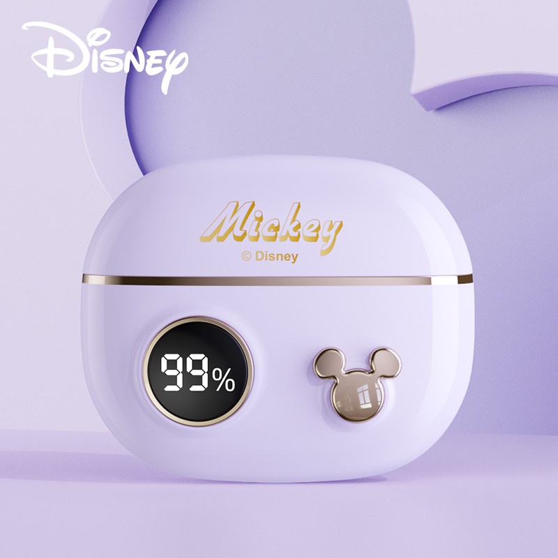 Tai nghe nhét tai Disney không dây bluetooth 5.2 TWS P88S giảm tiếng ồn phong cách thể thao
