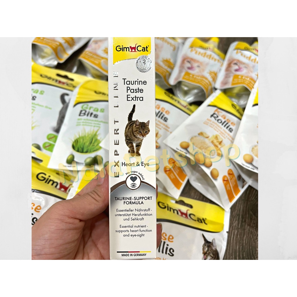 GEL TAURINE PASTE EXTRA GIMCAT 50G HÀNG ĐỨC