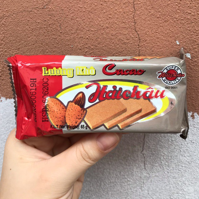 Lương khô Hải Châu 3 vị 65g date mới