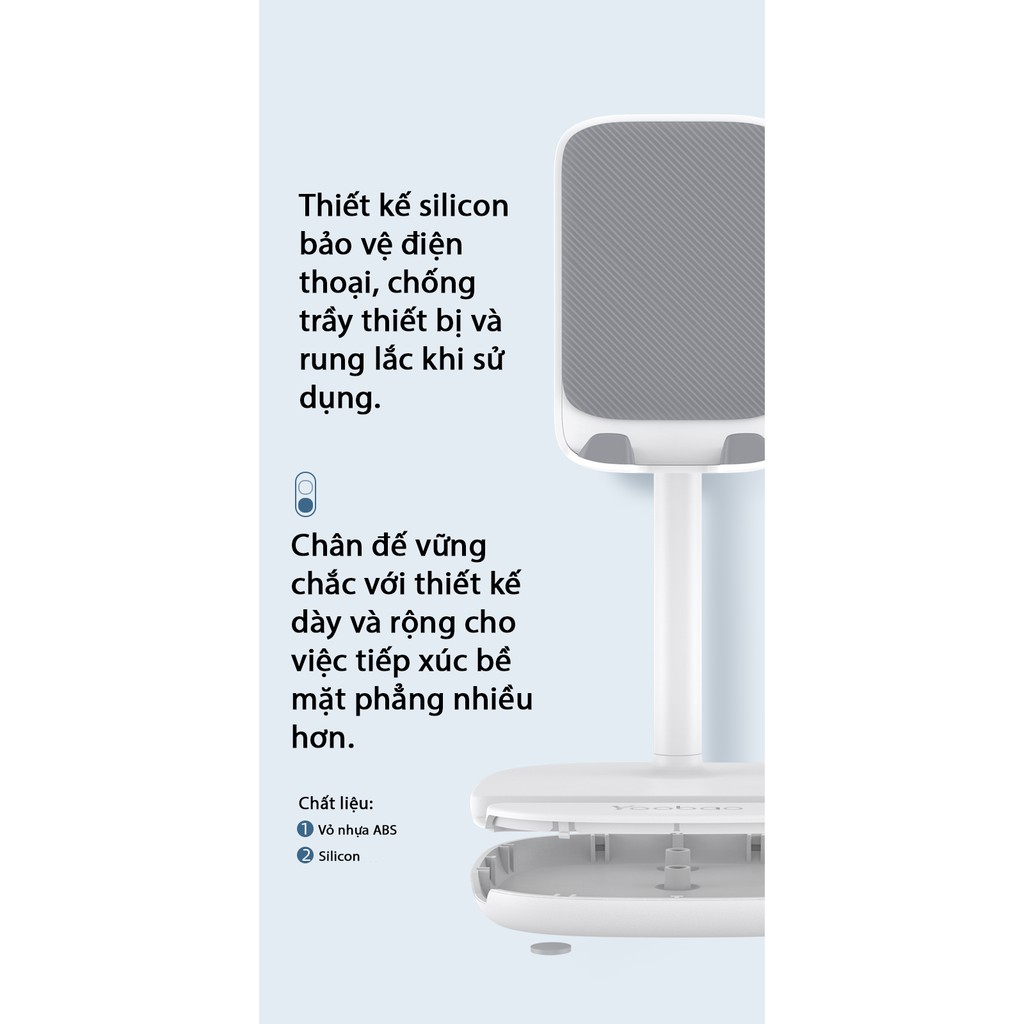 Giá đỡ điện thoại để bàn YOOBAO B1 - Màn hình 4-11 inch Khung gấp gọn - Hàng chính hãng Bảo hành 12 tháng 1 đổi 1 | BigBuy360 - bigbuy360.vn