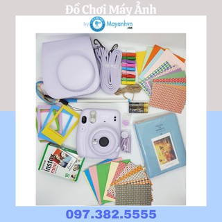 Instax Mini 11- Combo máy chụp ảnh lấy ngay Mini 11 khác nhau (Chính hãng) -10 tấm film ảnh