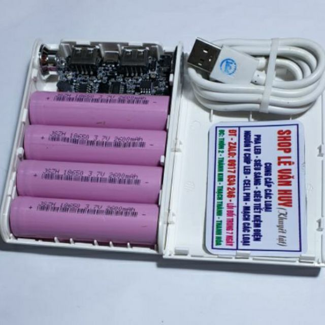 Sạc dự phòng 2.0 &amp; 10400mah