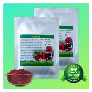 Bột củ dền nguyên chất gói 20g/50gr/100gr