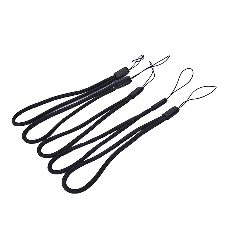 Bộ 5 Dây Đeo Nylon Màu Đen Cho Camera / Điện Thoại / USB / mp3 /