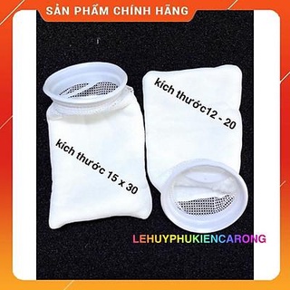 TÚI LỌC THÔ 2 Lớp Chống Tràn và Giữ Cặn Bẩn Hồ Cá (Hàng Công Ty)