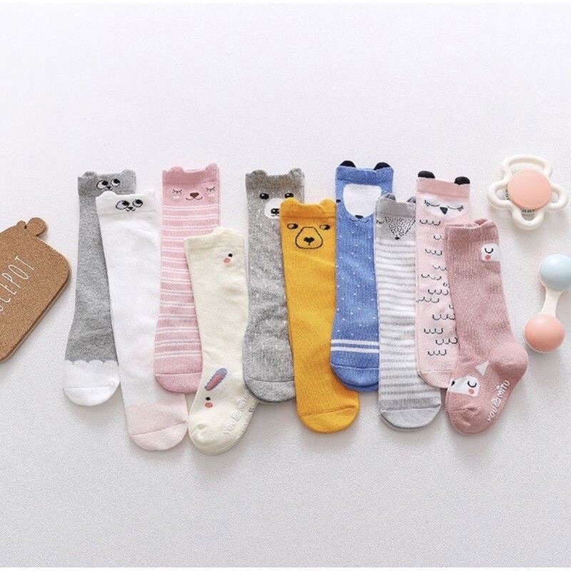 Tất vớ len cao cổ có đế chống trơn trượt dành cho bé từ 0 đến 3 tuổi - Sumishop2019