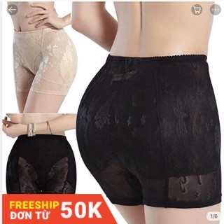 Quần độn mông và hông cạp thấp nâng mông siêu thật,không bị lộ,Quần độn ren mềm mịn,thoáng mát cho vòng 3 sexy cao cấp