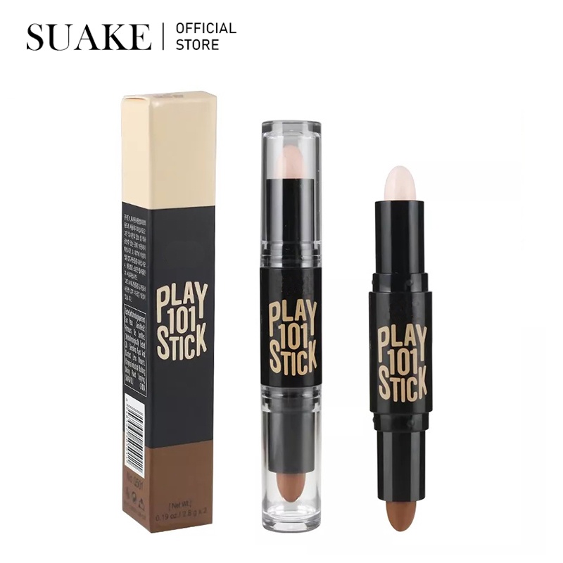 Kem Bắt Sáng Và Tạo Khối Suake Dạng Thỏi 2 Trong 1 Giúp Che Khuyết Điểm Nâng Cơ Mặt Lâu Trôi 25G