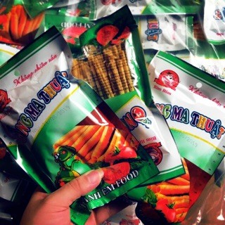 [Bịch 50 gói] Snack Ống ma thuật Ba anh em
