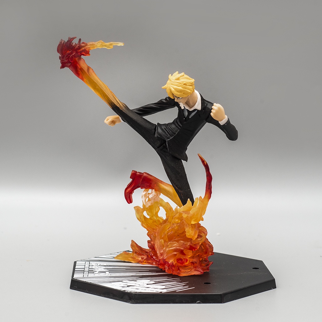 Mô hình One Piece nhân vật Sanji đồ chơi trong phòng nhân vật One Piece để bàn trang trí Haki Shop
