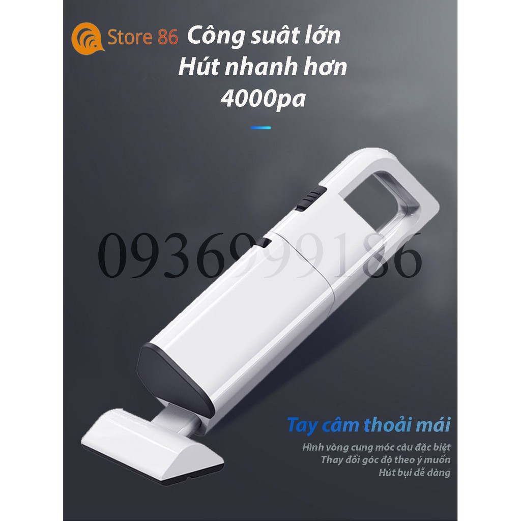 [ STRONG SUCTION ] MÁY HÚT BỤI CẦM TAY KHÔNG DÂY, CÔNG SUẤT LỚN