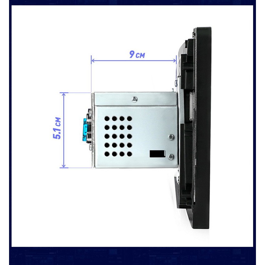 Màn Hình 9" DVD 2 Din Thông Dụng Lắp Cho Ô Tô 1080 9icnh, đầu dvd cho ô tô, màn gắn taplo