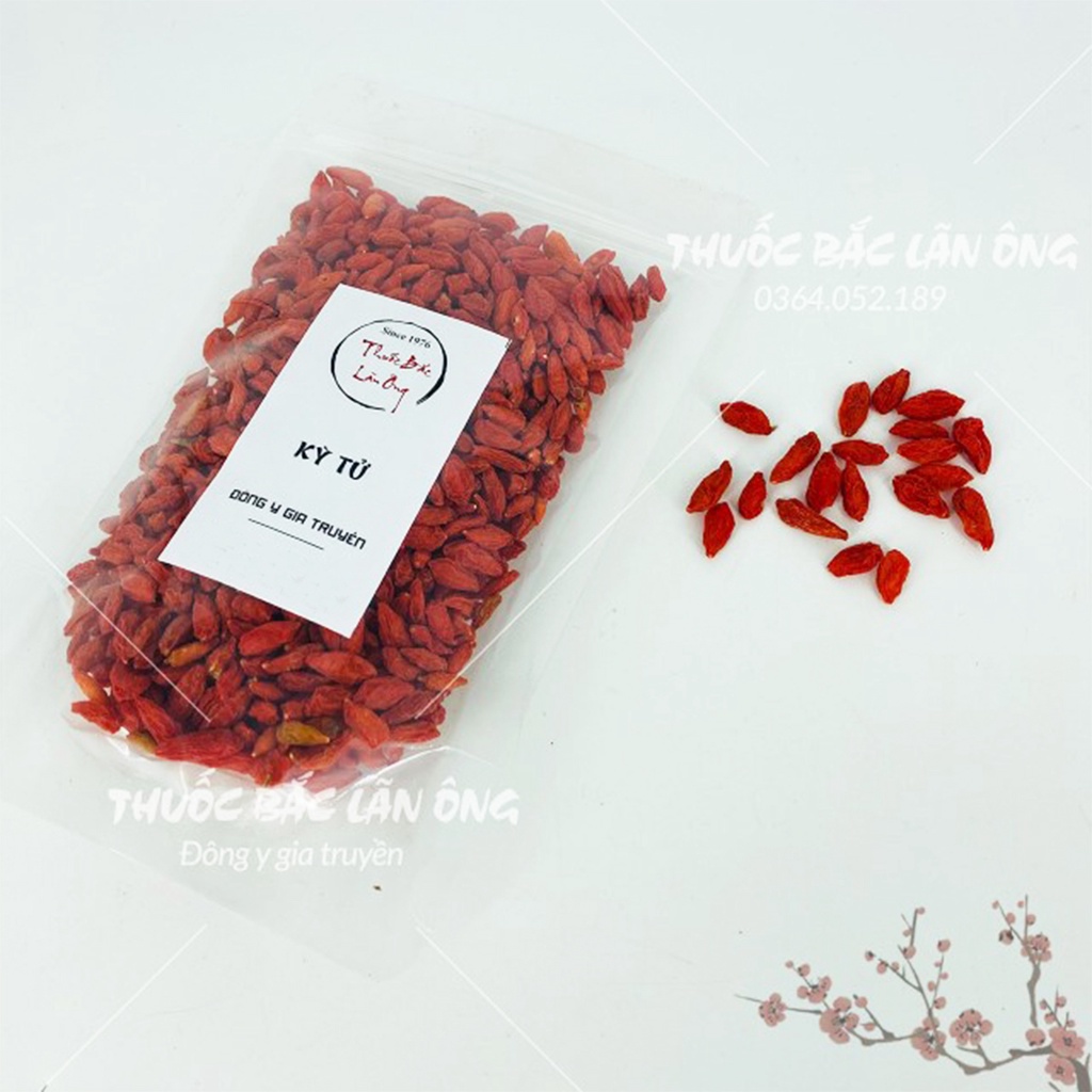 Kỳ Tử Ninh Hạ 500g  - Trà kỷ tử đẹp da, làm trà dưỡng nhan, chè dưỡng nhan